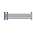 Micro Connectors 24" 2-Drive/3-Connector 40-Pin IDE Ribbon Cable (Female, Model F03-109)
