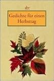 Gedichte f&uuml;r einen Herbsttag. - Gudrun Bull