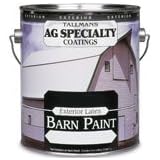 Latex Barn Paint - 1532-1 1G Fl White Barn Paint by VAN SICKLE PAINT MFG.