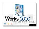 Microsoft Works 2000 - Auf einen Blick - reference book - German