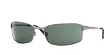 Ray Ban RB 3269 004/58 Gunmetal/Polarized Crystal Green Sunglasses
