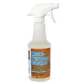 EccaPure Multi-Purpose Green Household Cleaner, all natural organic enzyme cleaner, non-toxic, safe and effective - 16oz spray bottle