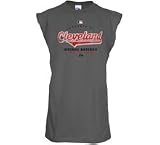 Cleveland Indians Road Property of Sleeveless T-shirt by Majestic