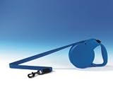 Flexi Retractable All Belt Leash Blue Large - 3-5C