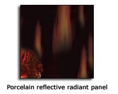 Napolean Fireplaces PRP36VF Porcelain Reflective Radiant Panels