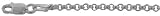 Sterling Silver Rolo Chain, 3/32 (2.3 mm), NICKEL FREE