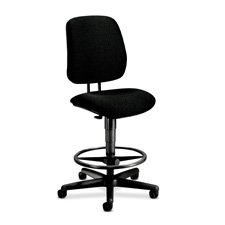 7700 Series Swivel Task stool, Black