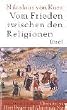 Vom Frieden zwischen den Religionen