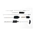 Test Tube Brush, Black/White, 3In, Nylon