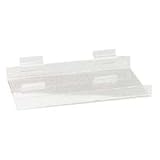 Apollo SB93229Q Apollo Showit! Slotwall Display Systems Shelf, 16W X 6D X 1-1/4H, Clear