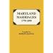 Maryland Marriages 1778-1800