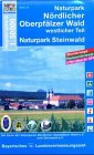 Naturpark N�rdlicher Oberpf�lzer Wald/West 1 : 50 000: Mit Wander- und Radwanderwegen (UK 50-14): Naturpark Steinwald. Topographische Karte mit Wander- und Radwanderwegen (UK50-14) - Landesamt f�r Vermessung und Geoinformation Bayern