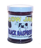 Cow Jam Seedles Black Raspberry Preserve Mini Jar by Genuine Oregon