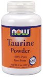 Taurine Powder by NOW Foods - (1000mg - 8 oz. Powder)