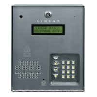 Linear AE-100 Commercial Telephone Entry System 2 x 16 LCD Display