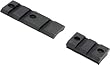XTB Weaver-Style Solid Steel Bases Xtreme Tac Stl 2pc Sav Rnd Matte