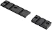 XTB Weaver-Style Solid Steel Bases Xtreme Tac Stl 2pc Sav Rnd Matte