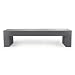 Heller 1031- Massimo Vignelli Big Bench Color: Light Grey