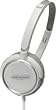 Audio Technica ATH-FC700A Portable Headphones with 40mm Neodymium Drivers, White