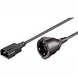 Zoom Produkt-Bild: Netzkabel, Kaltger&auml;te Stecker auf Schuko Buchse, 1,5m, Good Connections