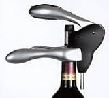 Silver Deluxe Ultimate Rabbit Corkscrew with Metal Handle