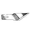 Techni Edge Mfg. 01-243 No. 24 Hobby Blades