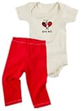 Kee-Ka Organic S/S Bodysuit Love Bug, 3-6 Months