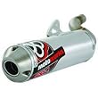 99-08 HONDA TRX400EX: MOTOWORKS SR4 SLIP ON EXHAUST (SILVER)