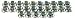 Metolius T Nuts 100 Pack