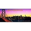 San Francisco Cool Sites 2009 Panoramic Wall Calendar