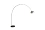 Arco Lamp Black Round/Flat Base Floor Lamp