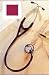Littmann Master Cardiology Stethoscope-Burgundy, 27 in