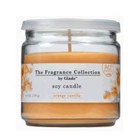 Glade the fragrance collection orange vanilla soy candles - 4.9 oz ...