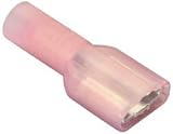 Terminals & Kits: 1/4" (22-18) Nylon Female Disconnect 50 Pcs.
