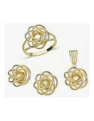14k Love Knot Set