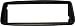 Peugeot 206 Cd Playerradio Faciafascia Surround Trim For Fitting Car Stereo