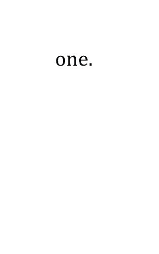one., by Sydney Boyle one., by Sydney Boyle