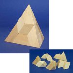 Bermuda Triangle Wooden Logic Puzzle