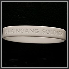 John Cena ChainGang Soldier Rubber Bracelet