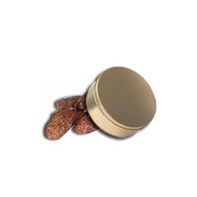 2 lb Bavarian Style Cinnamon Roasted Almonds Tin - Gold