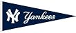 New York Yankees Traditions Wool Pennant - SET OF 6 - Sports Merchandise