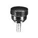 Round Knob with 2" Stud 5/16" x 18 - 4 Pack