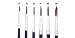 FLUX BRUSHES WITH WOOD HANDLES #4 BOX OF 12