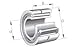 INA NKI28/30-XL MACHINED NEEDLE ROLLER BEARING