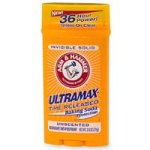 Arm & Hammer Ultramax Deodorant Antiperspirant Invisible Solid Wide Stick, Unscented, 2.8 oz