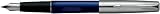 21VGCPkc1zL. SL160 Parker Frontier Fountain Pen Translucent Blue with Stainless Steel Nib and Trim Ref S0880920