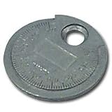 Coin Type .020 to .100in. Spark Plug Gauge