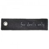 Eigenschaften Nici 28771 / NICI Engel und Teufel, Botschaftsband, FOR DEVILS ONLY, Satin