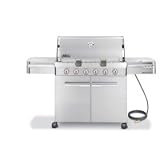 Weber 1850001 Summit S-620 Stainless Steel Natural Gas Grill