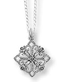 Boma Marcasite Filigree Necklace